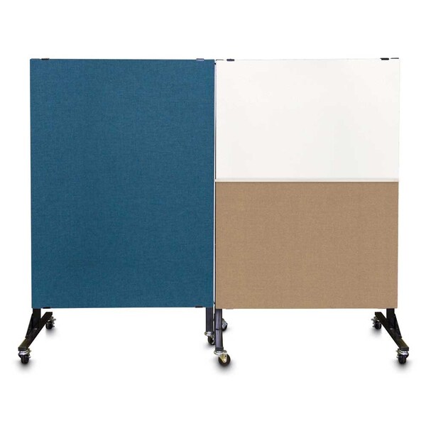 Sliding Door Indoor Enclosed Corkboard, 4